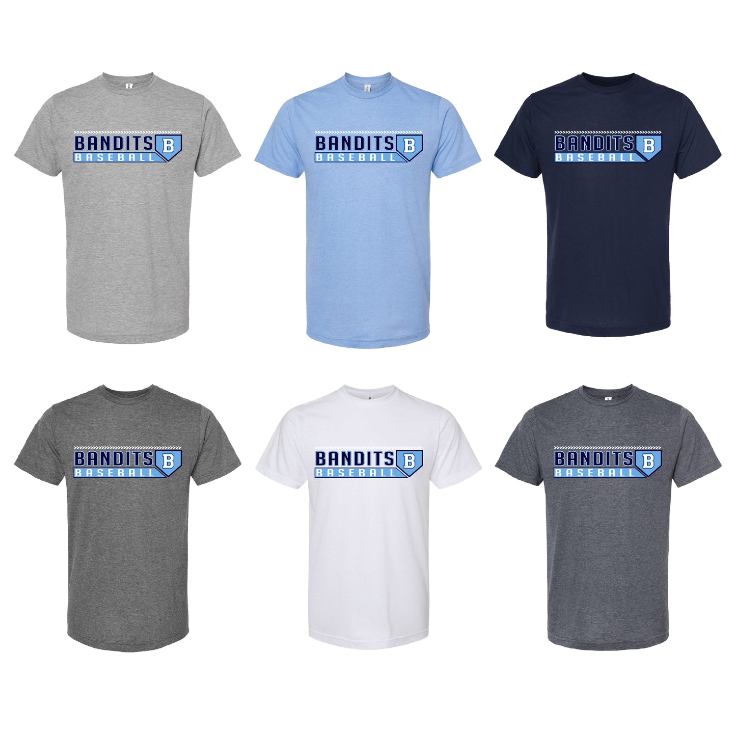 BANDITS BASEBALL PLATE