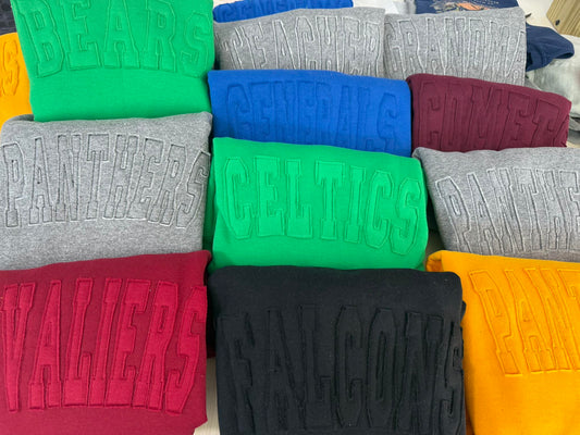 CUSTOM COZY RAGGY CREWNECK
