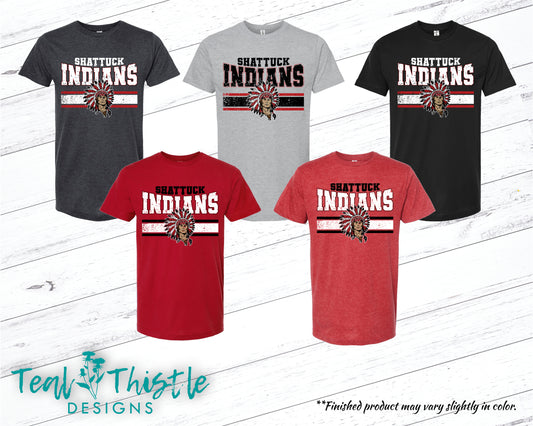 SHATTUCK INDIANS DISTRESSED